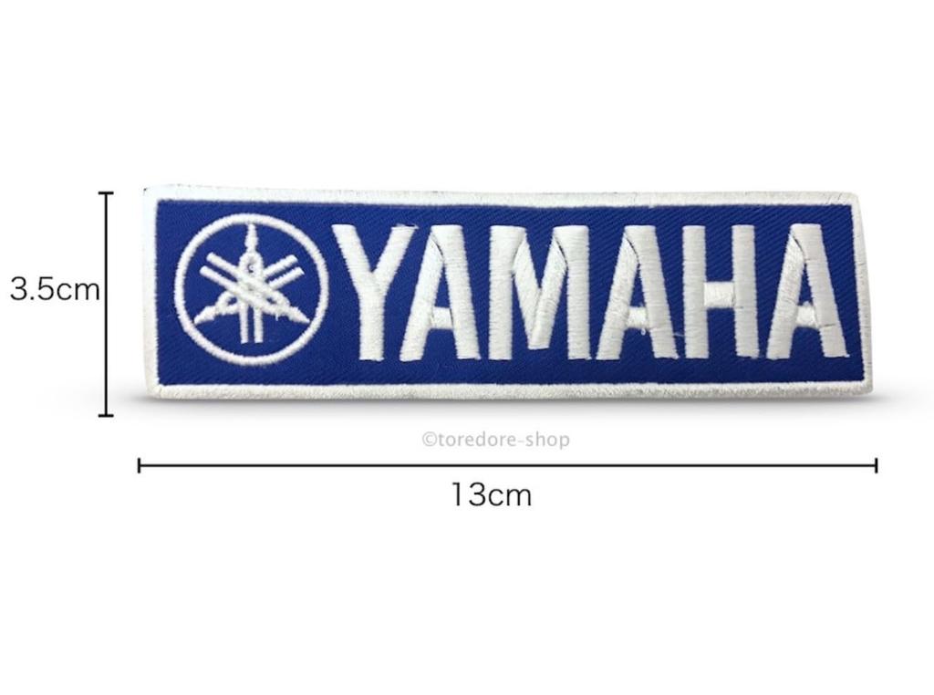Generic Yamaha Logo Iron-on Embroidered Applique Racing Patch for 21