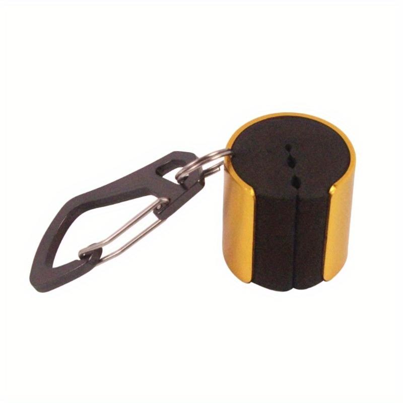 Fishing Rod Holder Clip Metal Housing Support Wearable Belt Clip Rod Holder Stand Up Pole Strong and Sturdy Fishing Accessories