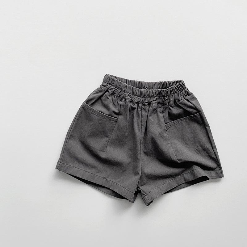 Children's Shorts Summer Versatile for Boys and Girls Korean Retro Pants Trendy Children's Clothing