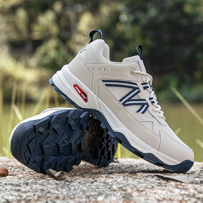Autumn and winter new sports shoes large size outdoor hiking shoes casual non-slip 40