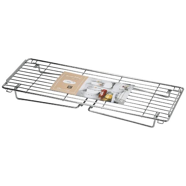 Pearl Metal Stackable Shelf, Long, Folding Legs, Storage Select HB-6068