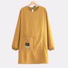 Waterproof Long Sleeve Kitchen Apron - Oil-Proof, Fashionable, Splash-Free Cooking Coveralls for Home & Catering