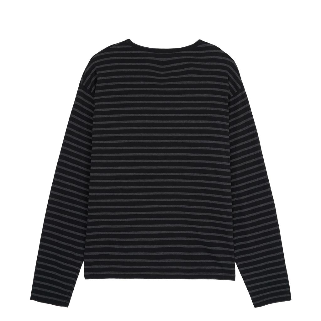 MATISSE THE CURATOR Tosel Striped Tee Black
