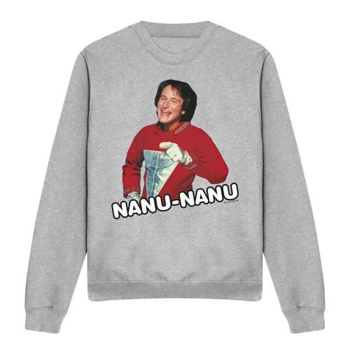 Mork And Mindy Unisex Adult Catchphrase Sweatshirt