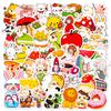 50 Japanese Cartoon Children'S Cute Puzzle Stickers, Panda Rabbit Corgi Parent-Child Interactive Sticker Decoration