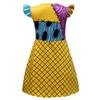 Kids Girls Boys Cosplay Christmas Eve Scary Ghost Bride Sally Skeleton Jack Dress Striped Halloween Character Dress Up Costume