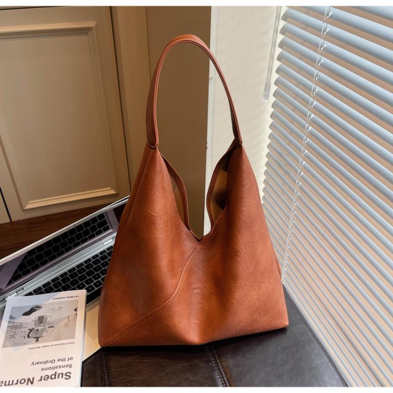 Bag Women's Large-capacity New Autumn and Winter Versatile Simple Shoulder Mother and Child Bag Leisure Commuter Tote Bag