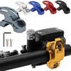 Universal Motorcycle Hook Hanger Modified Brake Master Cylinder Bag Helmet Holder Clamp Bracket Accessories Storage Handle Hook