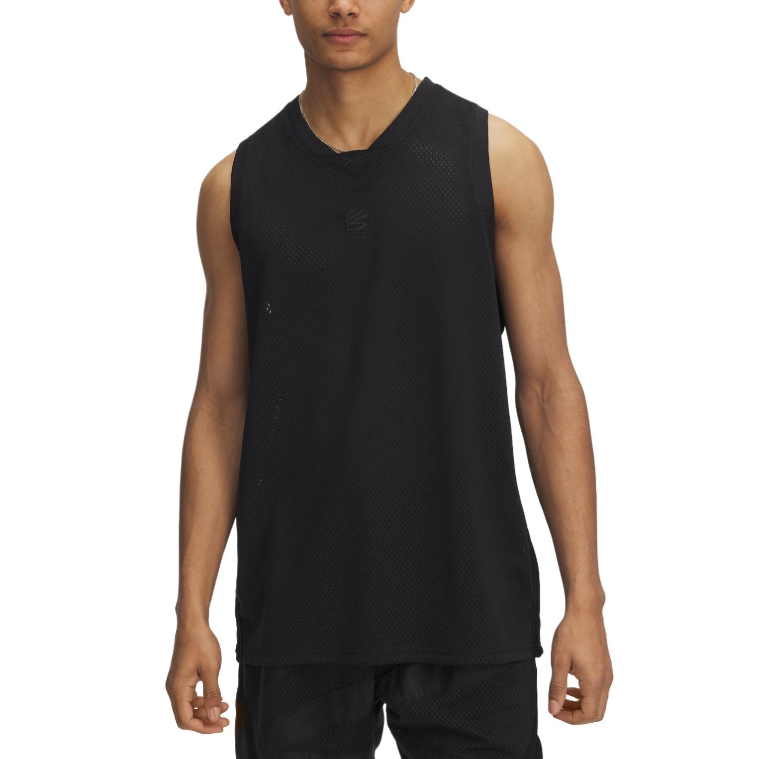 Under Armour Curry Basketball Jersey Men s Black 1390350-001 LG(L)