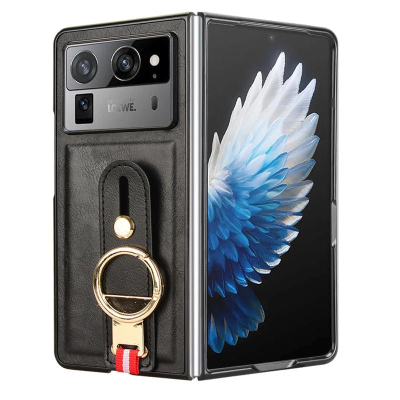 Handyhülle für Tecno Phantom V Fold2/Phantom V Fold mit Handschlaufe, stoßfeste Stoßstange, Schutzhülle