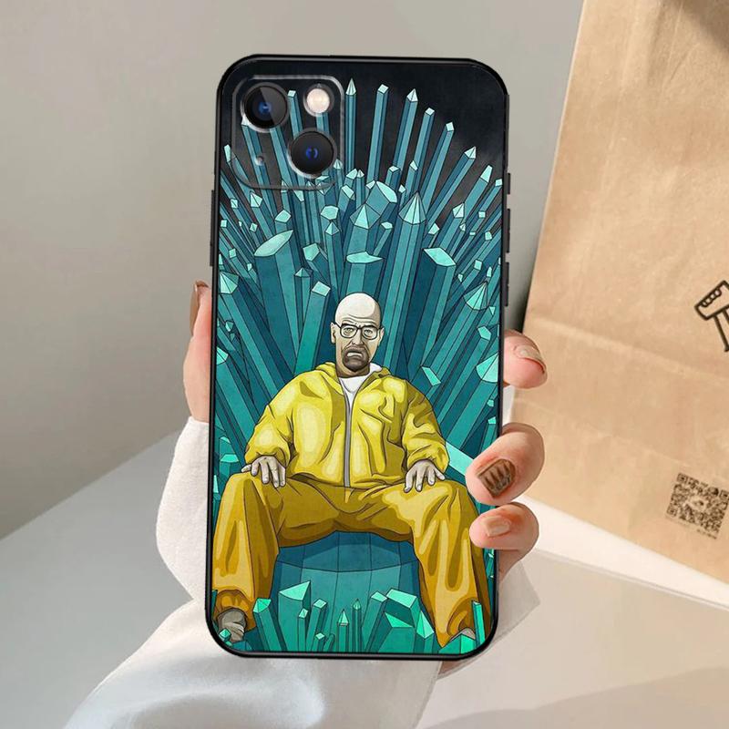Heisenberg Breaking Bad Case For iPhone 16 15 14 13 12 11 Pro Max XS XR X Plus 12 13 Mini Bumper Back Cover
