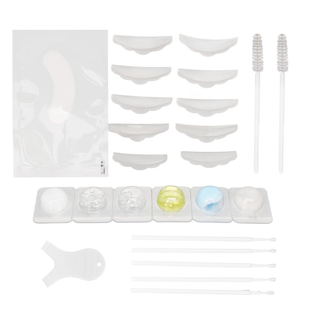 Eyelash Perm Kit Professional Disposable Semi Permanent Safe Mild Curling Lash Lift Kit 12ml Liquid