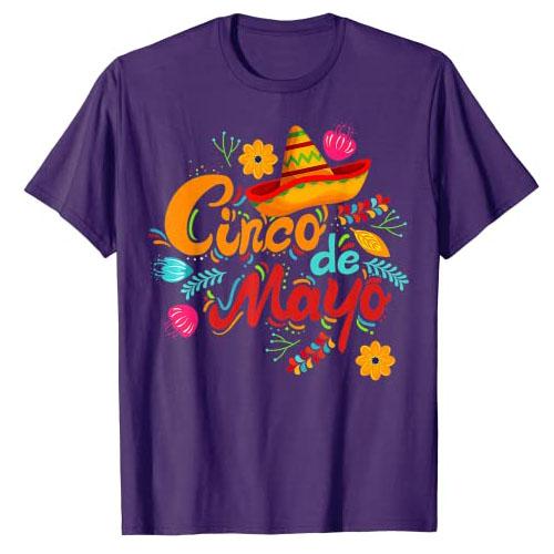 Cinco De Mayo Fiesta Surprise Camisa 5 De Mayo Viva Mexico TShirt Funny Family Graphic Tee Tops Holiday Vacation Clothes Gifts