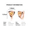 925 sterling silver women's earrings Triangle 7.0mm Natural Citrine gemstone Simple design fine jewelry for banquet daily gifts