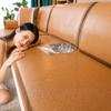 Rattan Mat Sofa Cushion Summer Mat Summer Living Room Four Seasons Universal Cushion Ice Silk Non-Slip Sofa Cover