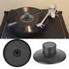Black LP Turntable Stabilizer Record Player Disc Clamp Vibration Weight Balance Tool