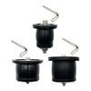 Adjustable Drain Cleanout Caps Plug Anti Backflow Design Stainless Steel Tool And Rubber Seal Suitable for Marine Pipes