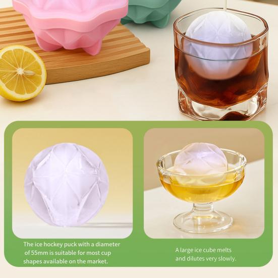 Ice Cube Mold Odor-Free Storage Leak-Proof Design BPA-Free Dishwasher Safe Perfect Iced Drink Sphere Maker