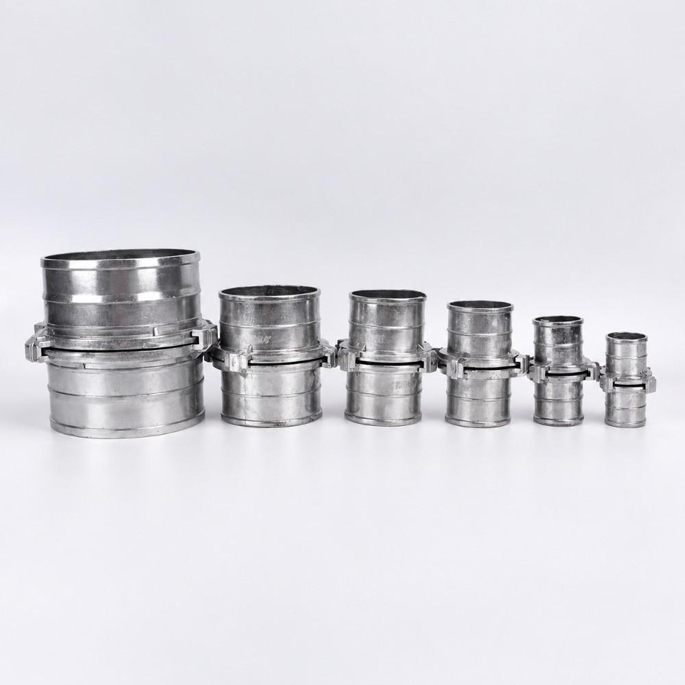 Snap-On Hose Quick Coupling Aluminum Alloy Hose Connector New Water Band Joint Fire Hose