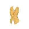 French fashion niche V-neck kink pleated sleeveless vest women's 1111 summer slim and thin hem split top
