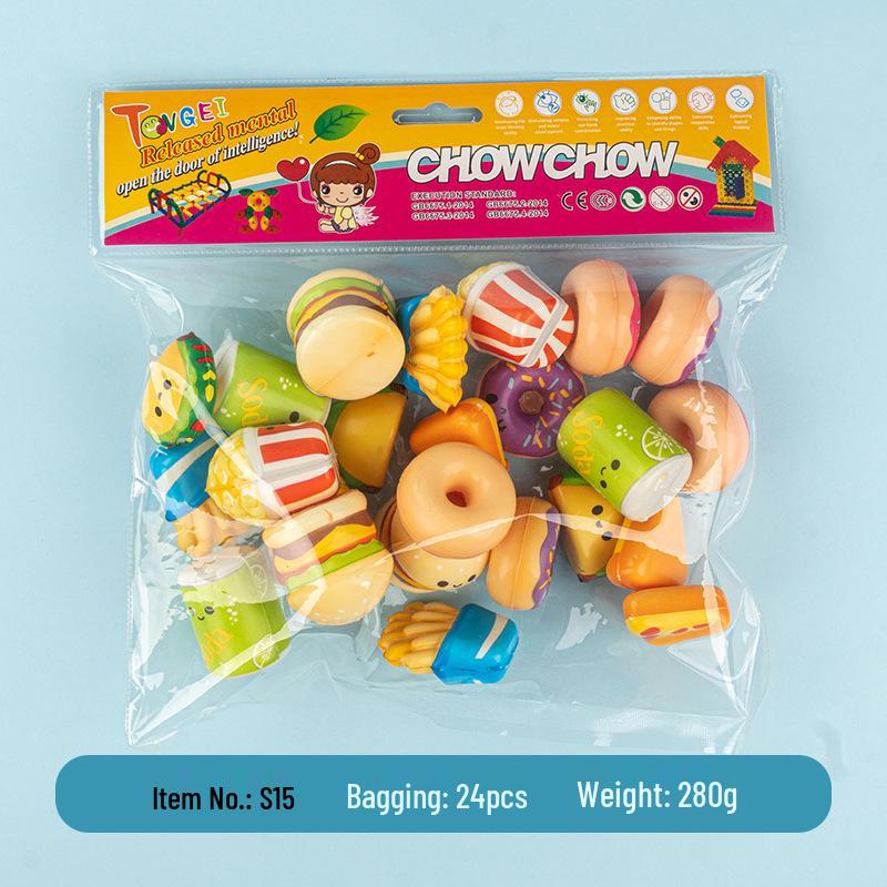 PVC Squishy Stress Relief Toy - Slow Rebound Decompression Gift for Kids