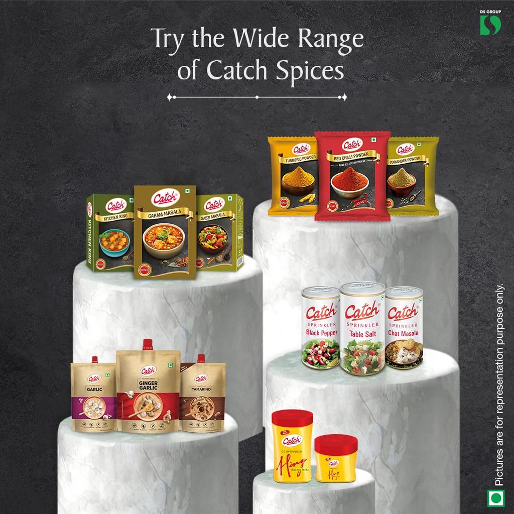 Catch Coriander Powder 200g Pack | Rich Aroma Dhaniya Powder For Curries, Vegetables & Gravies | Pure Freshly Ground Spice