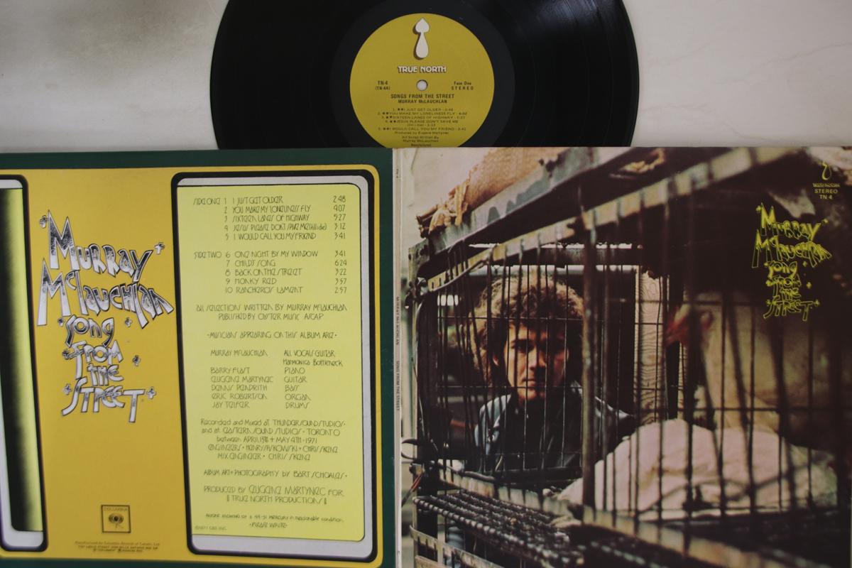 

LP Record MURRAY MCLAUCHLAN - Song From The Street TN4 TRUE NORTH 1971 Canada Folk Used
