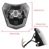 Long Lastings LED Motorcycle Front Lamp, Energy Efficient with Daylight Visibility Feature Safe Night Riding Experience