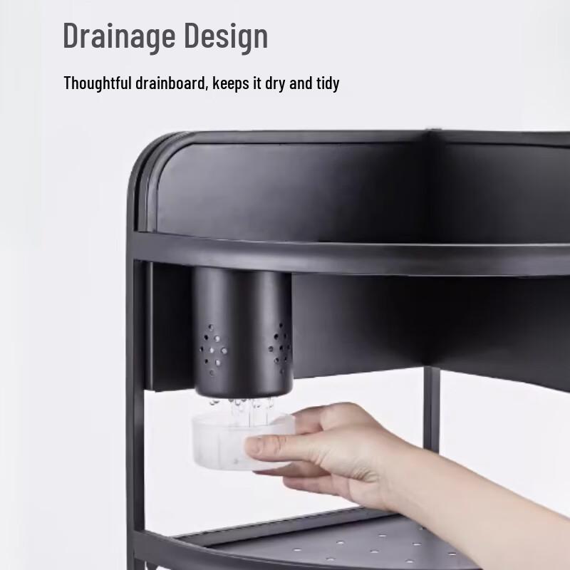 3-Tier Stainless Steel Kitchen Organizer Rack