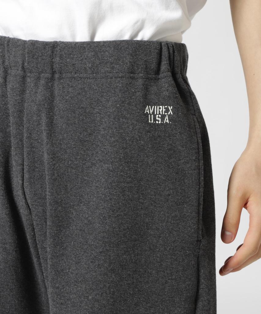 AVIREX DAILY RIB SHORTS Men's L 410 Charcoal 6126126