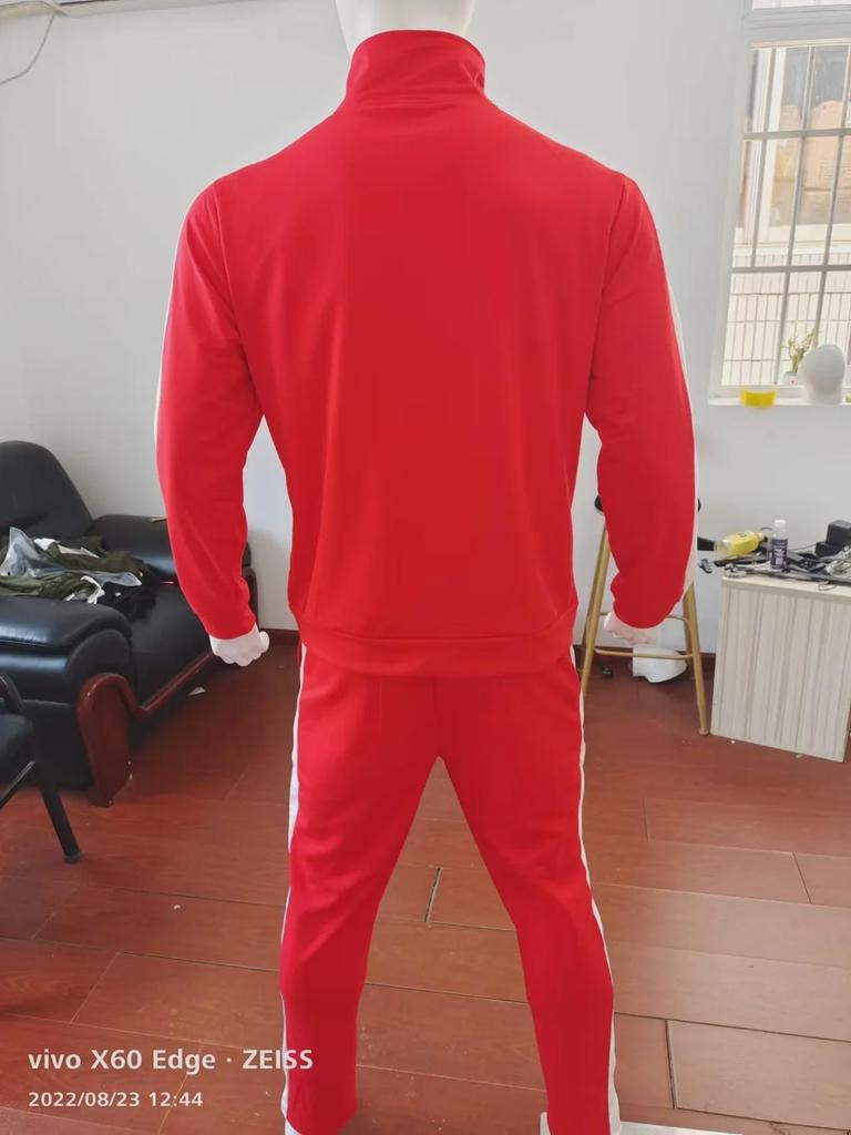 Customizable European and American Autumn/Winter Hooded Sports Suits for Young Men
