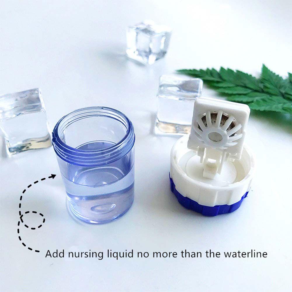 Candy Color Contact Lens Washer Clean Cleaning Device Contact Lenses Case Contact Lens Cleaner