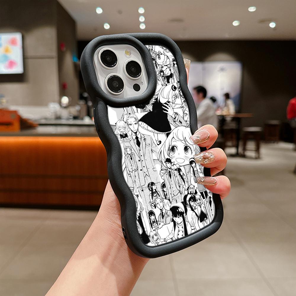 

Ae98 SPY×FAMILY Anime Art Защитные чехлы для телефонов для iPhone 14 13 Pro Max 11 12 15 Plus XR Infinix Hot 40i Smart8 Tecno Big Wave Задняя крышка из ТПУ for iPhone Xs Max