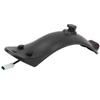 Scooter Rear Mudguard Tire Mud GuardScrewScrew Silicone Plug Set for Xiaomi M365 Pro(Gray Black )
