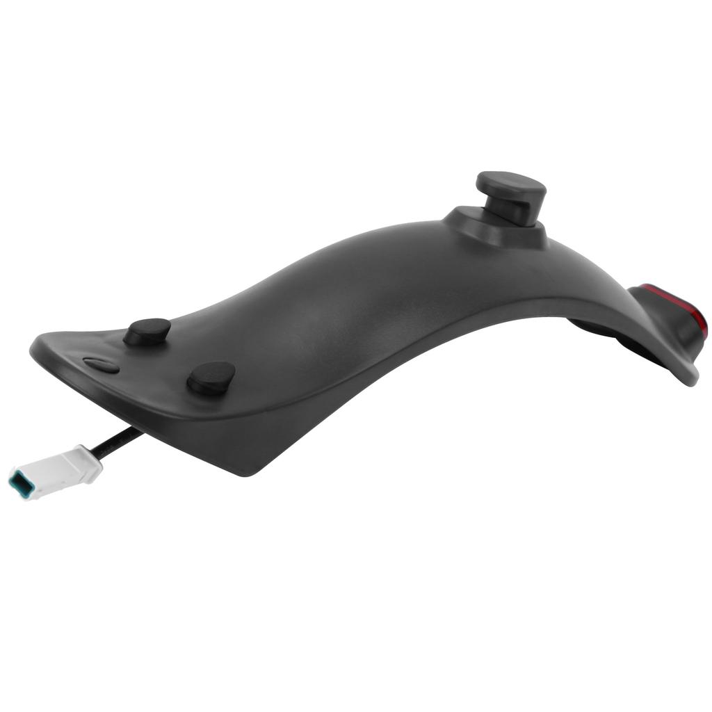 Scooter Rear Mudguard Tire Mud GuardScrewScrew Silicone Plug Set for Xiaomi M365 Pro(Gray Black )