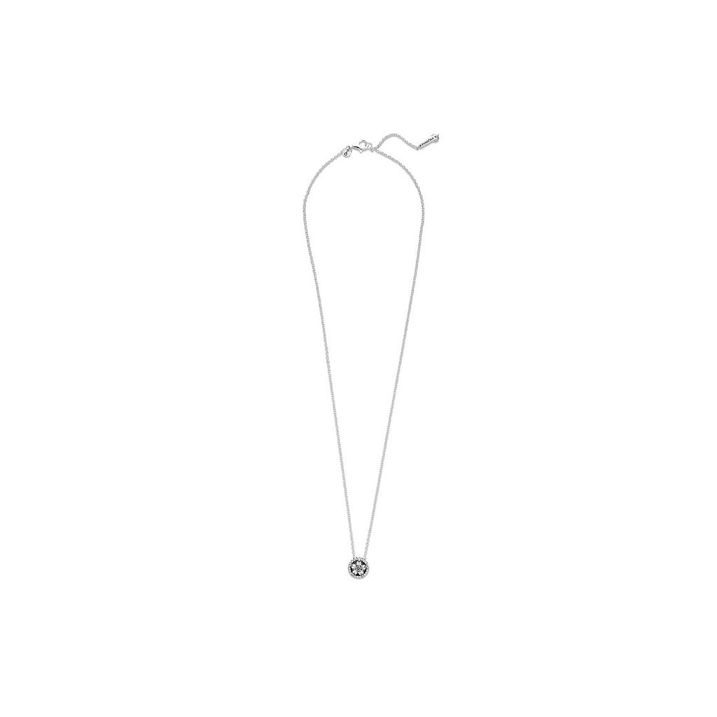 Pandora Shining Snowflake Collarbone Necklace Women Necklaces 399230C01