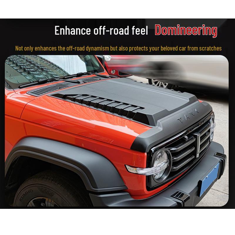 Tank 300 Hood Cover: Front End Protection and Gravel Guard Accessories