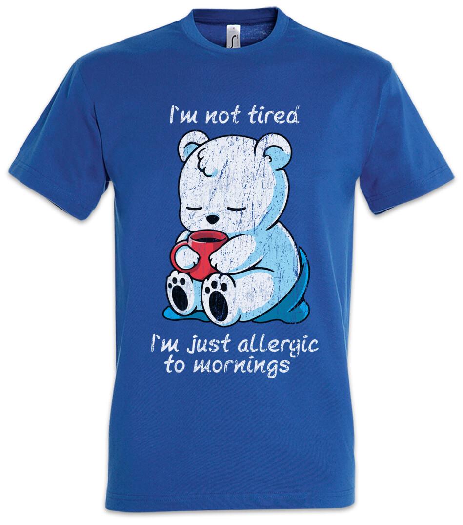

Not Tired T-Shirt Mens Womens Tees Top Bad Mood Grouch Grumpy Morning Fun Bear Bears 2XL