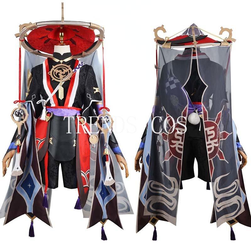 Scaramouche Cosplay Costume Balladeer Full Set Halloween Scaramouche Outfits For Comic Con