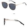 2025 Cat-Eye Metal Sunglasses: Trendy Unisex Large Frame, European & American Street Style (Model 9441)
