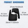 For Ford F-150 -2025 ( Not Fit Raptor Models) Front and Rear Wheel Fender Accessories PP Fender Splash Guards