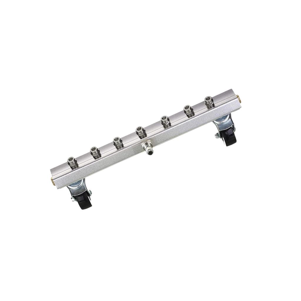 Water Broom for Pressure Washer Under Car Steel 7 Nozzles for Car Chassis