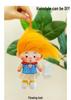 Curly Head Doll Plush Pendant - Cute Bag Charm Gift for Girls' Birthdays