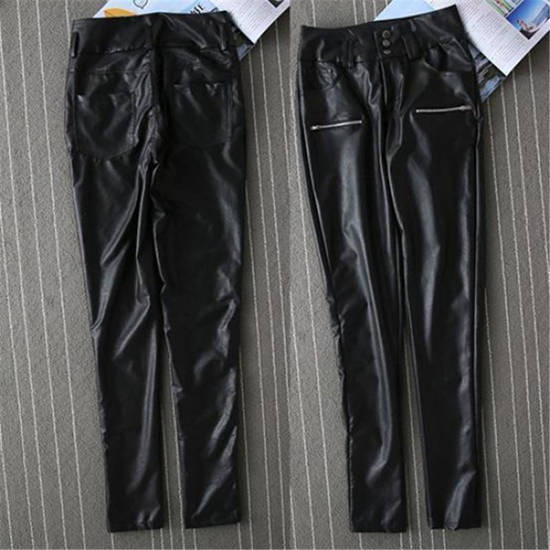 Womens Sexy Fashion Faux Leather Tight Pants With Premium Quality And Timeless Appeal