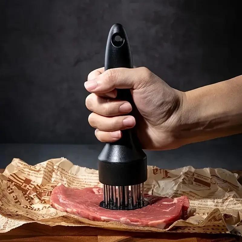 1 adet Paslanmaz Çelik Yumuşatıcı, Et Ürünü Gevşetme 16 İğne, Tendon Kırıcı İğne, Ultra Keskin Yumuşatıcı Bıçak Mutfak Aleti
