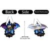 Halloween Gothic Hanging Decorations with Witch and Pumpkin Motifs for Indoor Outdoor Party Decor