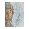 Gold Buddha Portrait Canvas Painting Modern Mandala Buddha Art Print Poster Wall Art Picture Bedroom Meditation Room Decor