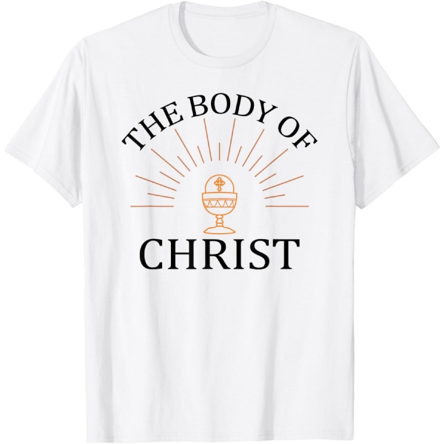 

Holy Communion Eucharist Miracles Catholic Gifts T-Shirt XXXXXL білий