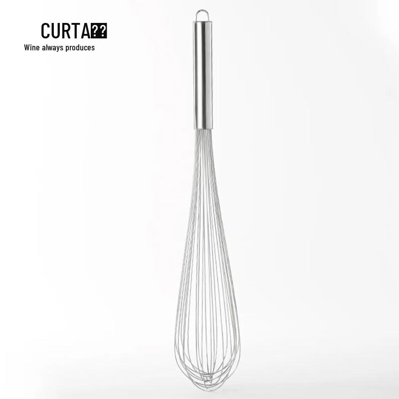 HEC CURTA Stainless Steel Manual Whisk 10 inch