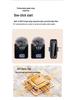 A100 Wireless Lavalier Microphone: Outdoor Use, Multi-Platform Streaming, Audio Recording, Noise Reduction, Includes Battery.